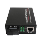 Gigabit Media Converter, 10/100/1000Mbps, 1xRJ45, 1xOptical Port, SM, 1310nm Tx / 1550nm Rx, 20KM, External Power Supply