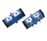 High performance SC APC/UPC, SM/MM Fiber Optic  shrapnel adapter for FTTx net work