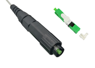 Outdoor Mini-SC/APC Water-poof Reinforced 01-type Field Installable Fast Connectors for Harsh Environment Interconnect