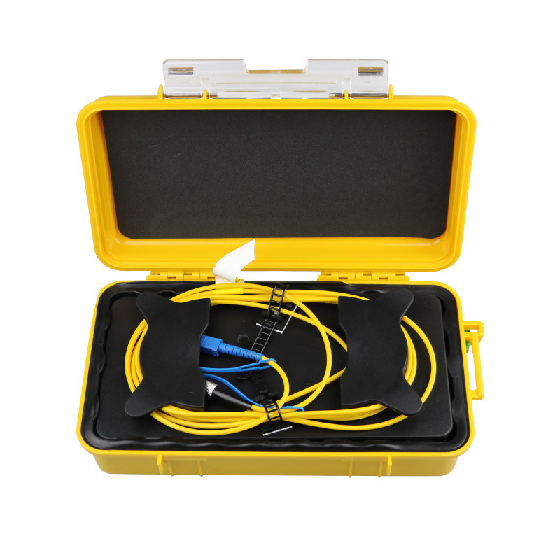 SC APC Single Mode 9/125um,OTDR Launch Cable Box 1KM OTDR Test Extension  Line OT OTDR ローンチケーブルボックス 500M SC/UPC-SC/APC SM(9/125) OTDR 光ファイバーテスター 延長コ