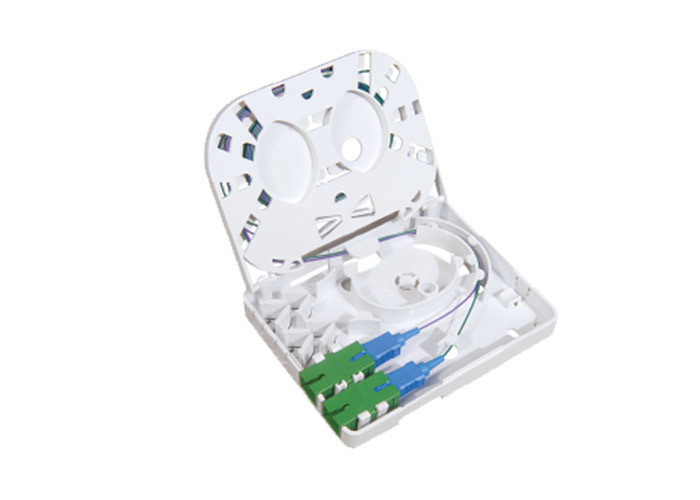 Yourx Terminal 105*82*22mm 2 Core Yogel Indoor Fiber Optic Termination Box Fiber Optic ...