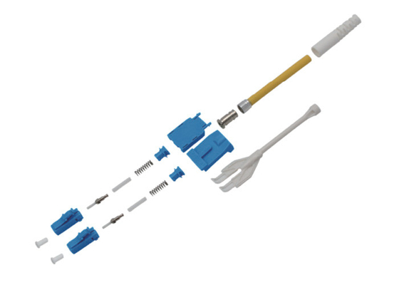 SM MM Fiber Optic Patch Cords Duplex LC Uniboot Connector With Bar Upc Apc Cable Assemblies