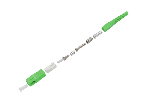 FTTH SC/APC 3.0mm SX SM Fiber Optic Connector Flat Drop Cable Patch Cord