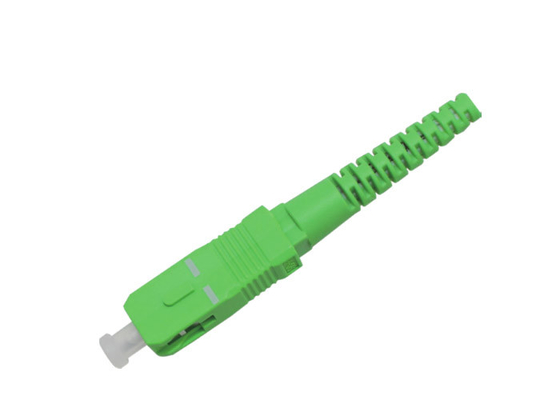 FTTH SC/APC 3.0mm SX SM Fiber Optic Connector Flat Drop Cable Patch Cord