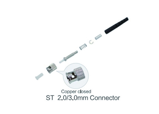 FTTH ST/UPC 3.0mm SX SM Fiber Connector