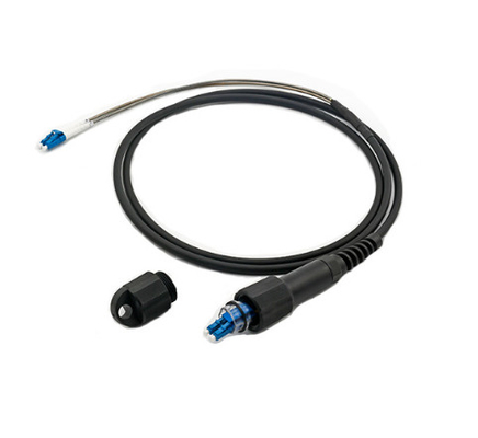 Outdoor Harsh Environment FTTA Solutions ZTE-PDLC Waterpoof Connector Optical Fiber Cable Assemblies