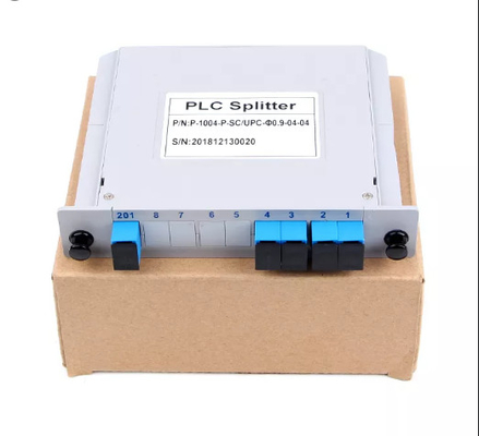 SM-G.657A2  1x4 LGX Box PLC Splitter