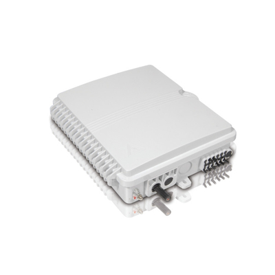 IP65 8 cores Wall Pole Mounting indoor Fiber optic distribution box 225*220*65mm