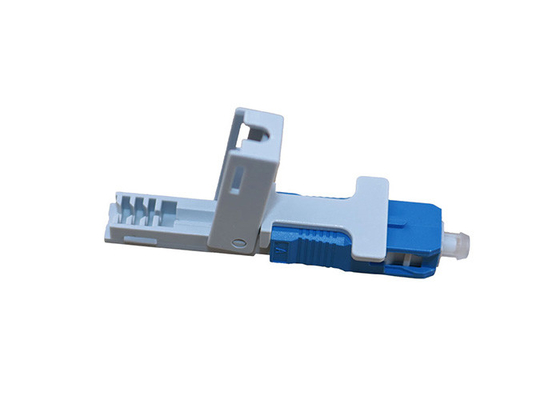 Em-bedded type Pre-polishing Wedge Lock Mechanism 52mm Length Fiber Mechanical Splice SC/UPC Fast Connector