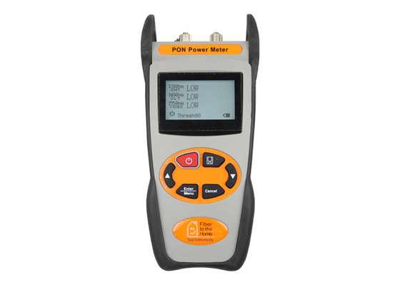 G/EPON Passive Network 1310/1490/1550nm Wavelength Simultaneous Testing Optical PON Power Meters with Data Storage